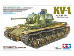 Tamiya 1/35 Russian Heavy Tank KV-1 Model 1941 Early Production 35372 18 Tamiya 1/35 Russian Heavy Tank KV-1 Model 1941 Early Production 35372 -Radio Controlled Model Shop kv12 1