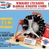 Atlantis 1/12 Wright Cyclone Engine AMCM6052