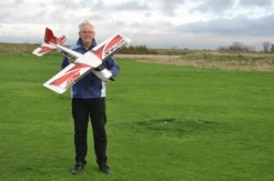 Max Thrust Pro-Built Balsa Riot Yellow -Radio Controlled Model Shop mt 1 3