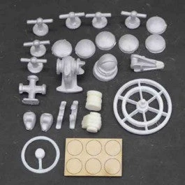 Slec Fairey Huntsman 31 47in (1193mm) Kit - Includes White Metal Cast Fitting Set 2 Slec Fairey Huntsman 31 47in (1193mm) Kit - Includes White Metal Cast Fitting Set - Image 2