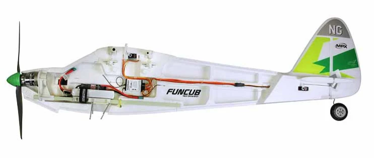 Multiplex BK FunCub NG (GREEN) KIT 6 Multiplex BK FunCub NG (GREEN) KIT - Image 6