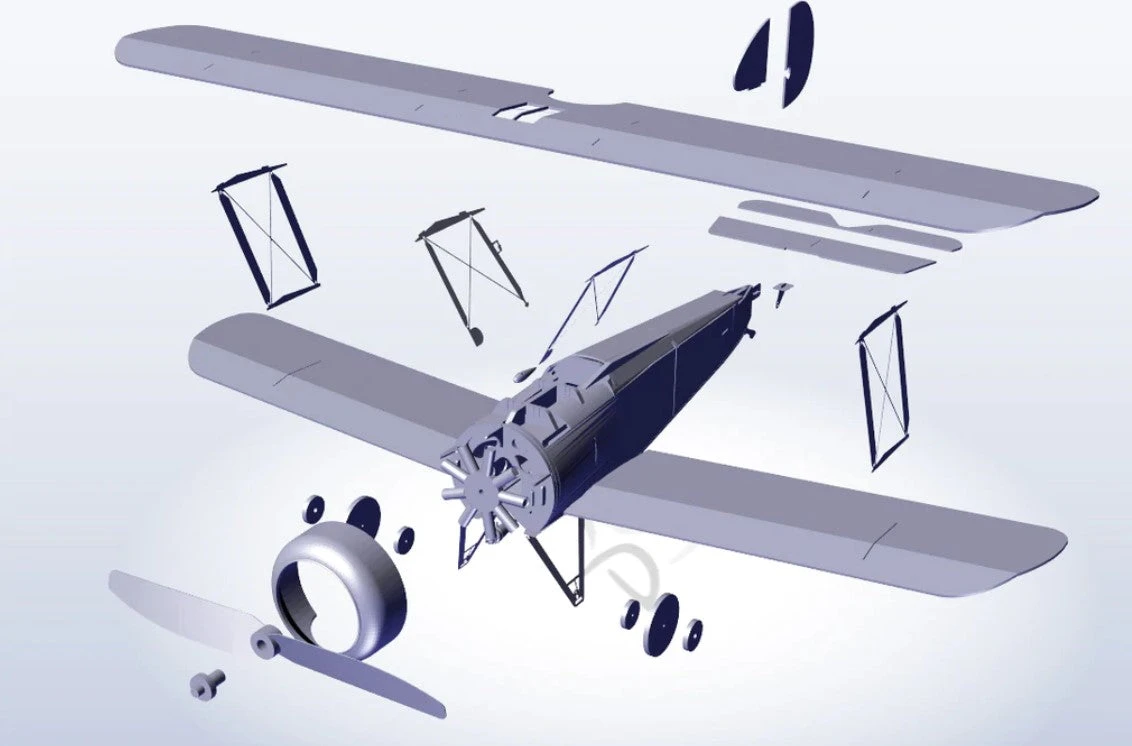 Microaces Sopwith F.1 Camel - D8118 Major Gilmour Kit 10 Microaces Sopwith F.1 Camel - D8118 Major Gilmour Kit - Image 10