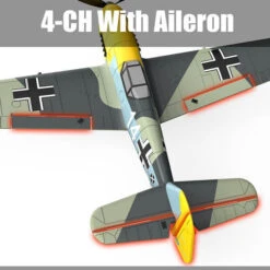 VOLANTEX MESSERSCHMITT BF109 4CH 400MM BRUSHED With GYRO EPP - Ready To Fly -Radio Controlled Model Shop screenshot 2022 07 29 140545