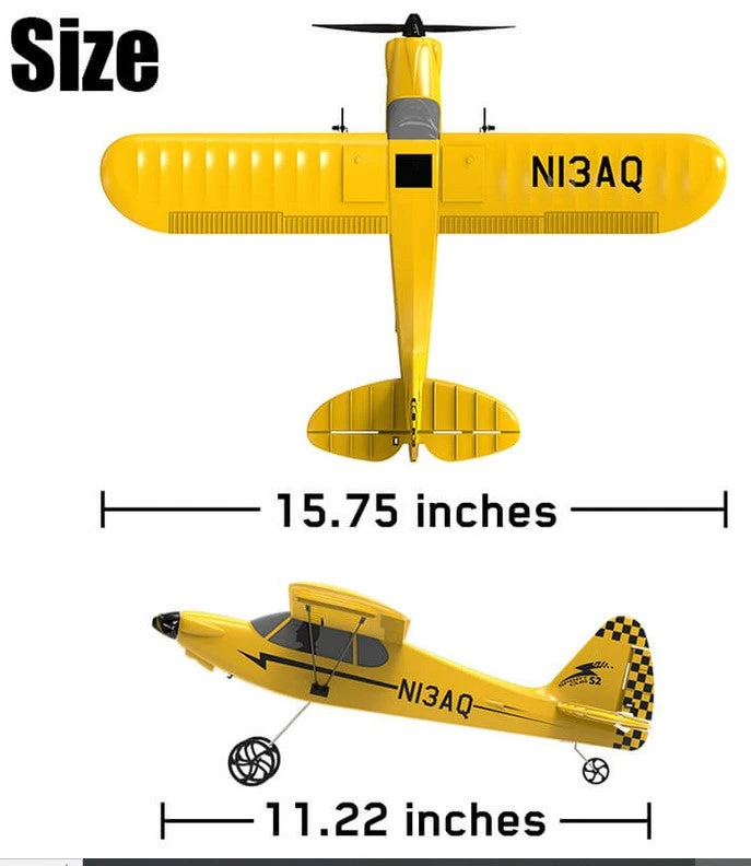 VOLANTEX SPORT CUB S2 3CH 400MM BRUSHED WITH GYRO EPP RTF 8 VOLANTEX SPORT CUB S2 3CH 400MM BRUSHED WITH GYRO EPP RTF - Image 8