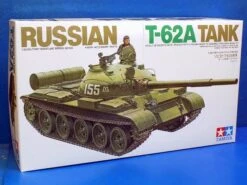 Tamiya 1/35 Russian T-62A Tank 35108 -Radio Controlled Model Shop tm35108