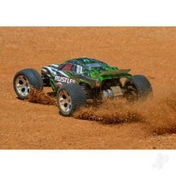 Traxxas Traxxsas Rustler XL-5 2WD (TQ/No Batt Or Chg) - Green -Radio Controlled Model Shop trx37054 4 grn 5