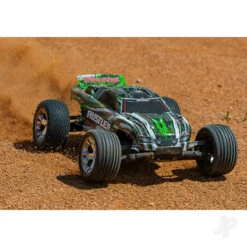 Traxxas Traxxsas Rustler XL-5 2WD (TQ/No Batt Or Chg) - Green -Radio Controlled Model Shop trx37054 4 grn 6