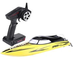 Vector SR65 Brushless ARTR Racing Boat (Yellow) (No Battery Or Charger)