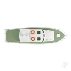 Police Launch Kit 400mm Laser Cut -Radio Controlled Model Shop wbc1002 2